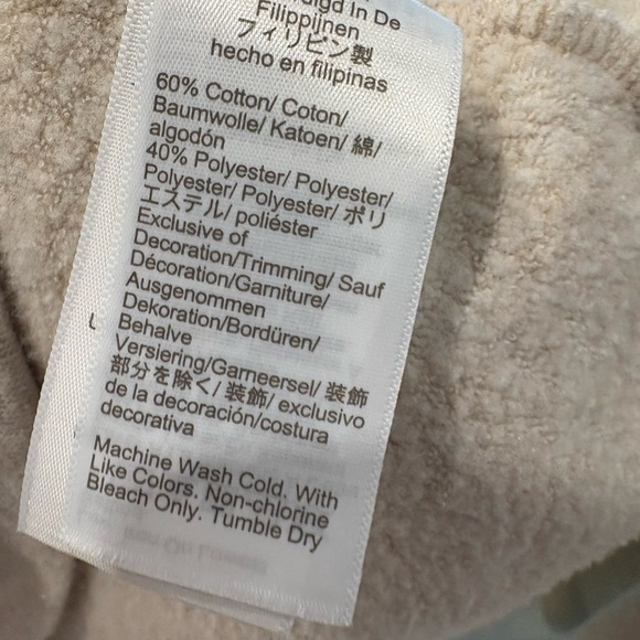 J. Crew Cream Cowl Neck Sweater with Button Accents size XL - Picture 6 of 7